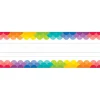 Rainbow Scallops Name Plates, 36 Per Pack