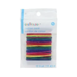 Rainbow Tie-Dye Cotton Cord by Creatologyâ„¢