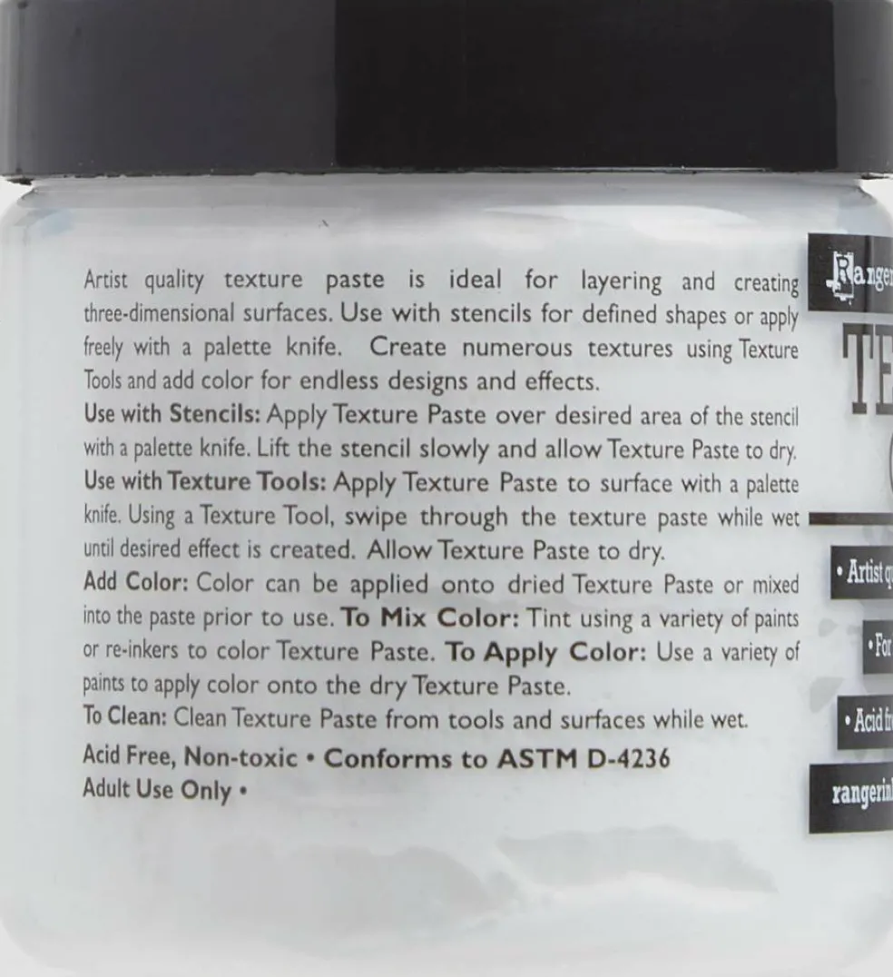 Ranger Texture Paste, 3.9 fl oz