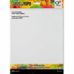 Ranger Tim Holtz® Alcohol Ink YUPO® White Cardstock