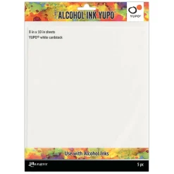 Ranger Tim Holtz® Alcohol Ink YUPO® White Cardstock