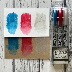 Ranger Tim Holtz Distress Crayon Pearl Set Holiday Set #5