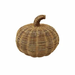 8" Rattan Pumpkin Tabletop Décor by Ashland®