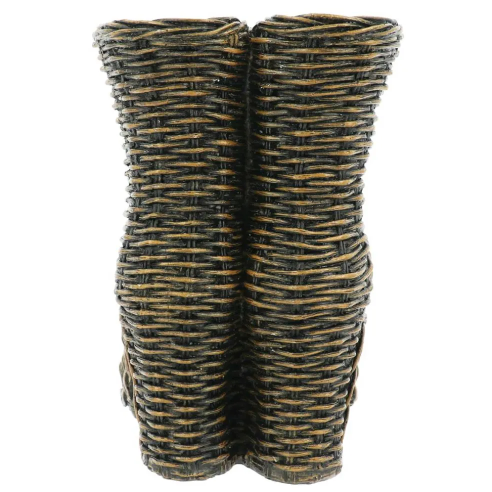 9.75" Rattan-Style Witch Boots Tabletop Décor by Ashland®