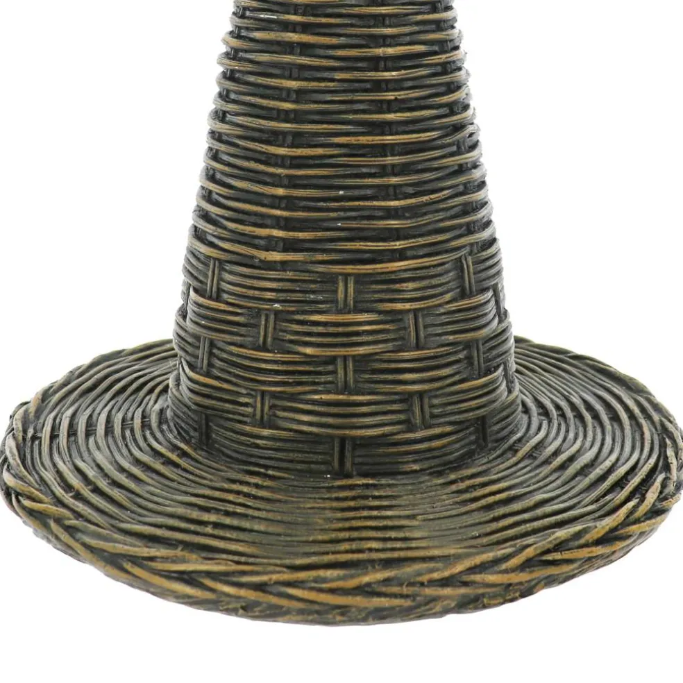 11.25" Rattan-Style Witch Hat Tabletop Décor by Ashland®