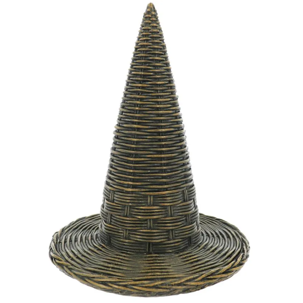 11.25" Rattan-Style Witch Hat Tabletop Décor by Ashland®
