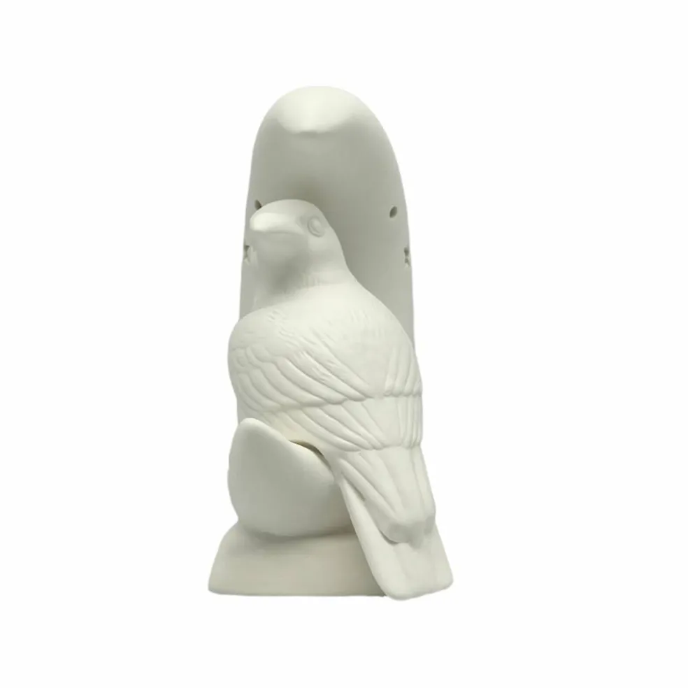 7" Raven in Moon DIY Ceramic LED Décor by Make Market®