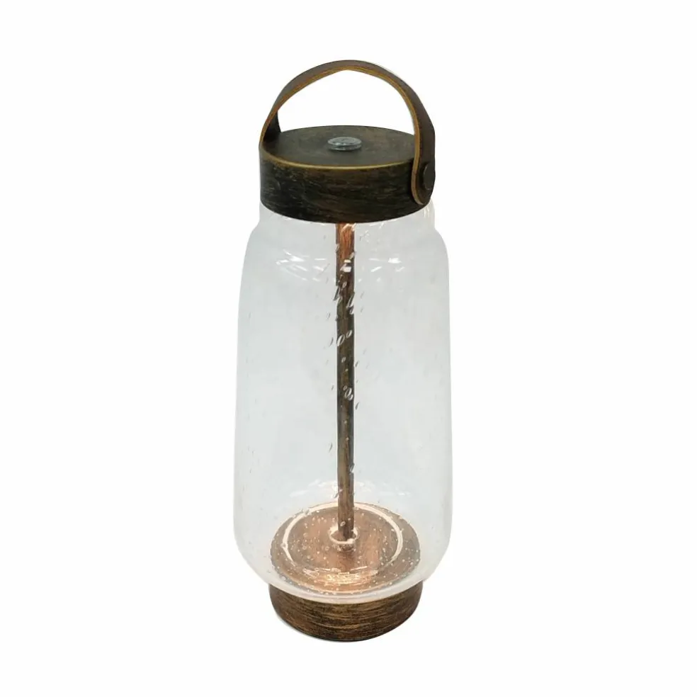 Rechargeable Glass Table Lamp by Ashland®