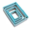 Rectangle Stainless Steel Nested Cookie Cutter Set by Celebrate It®