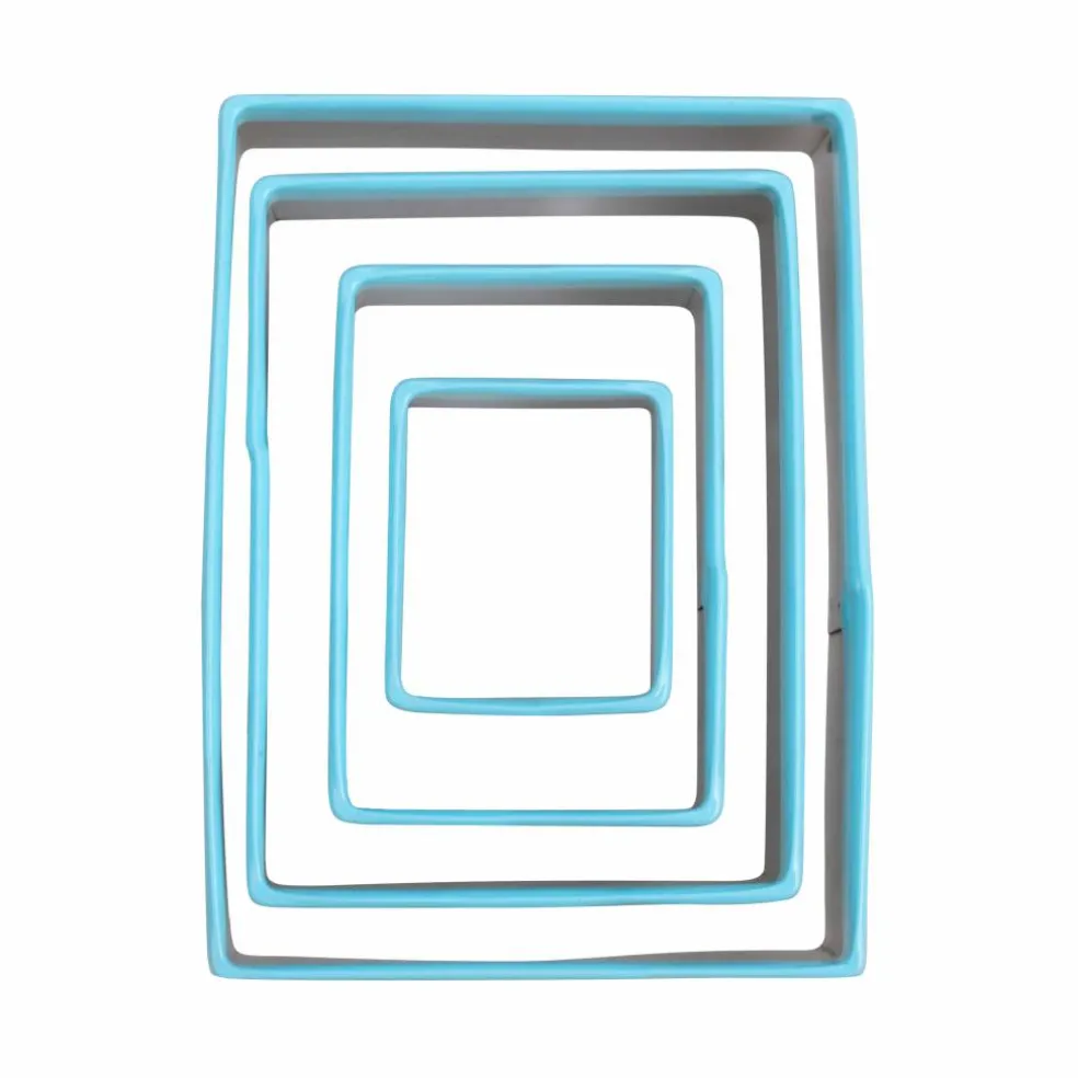 Rectangle Stainless Steel Nested Cookie Cutter Set by Celebrate It®