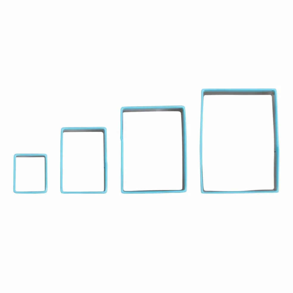 Rectangle Stainless Steel Nested Cookie Cutter Set by Celebrate It®