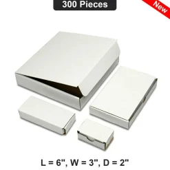 Rectangular Box 6x3x2 Inch, Compact and Durable Packaging for Small Items