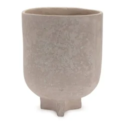 7" Recycled Paper Chalk Vase