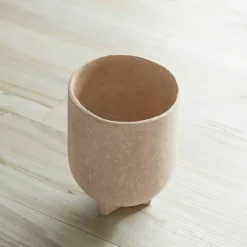 7" Recycled Paper Chalk Vase