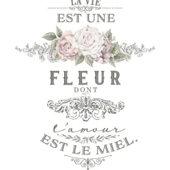 Redesign Décor Transfers L'amour Est Le Miel 26"x35" 655350633004