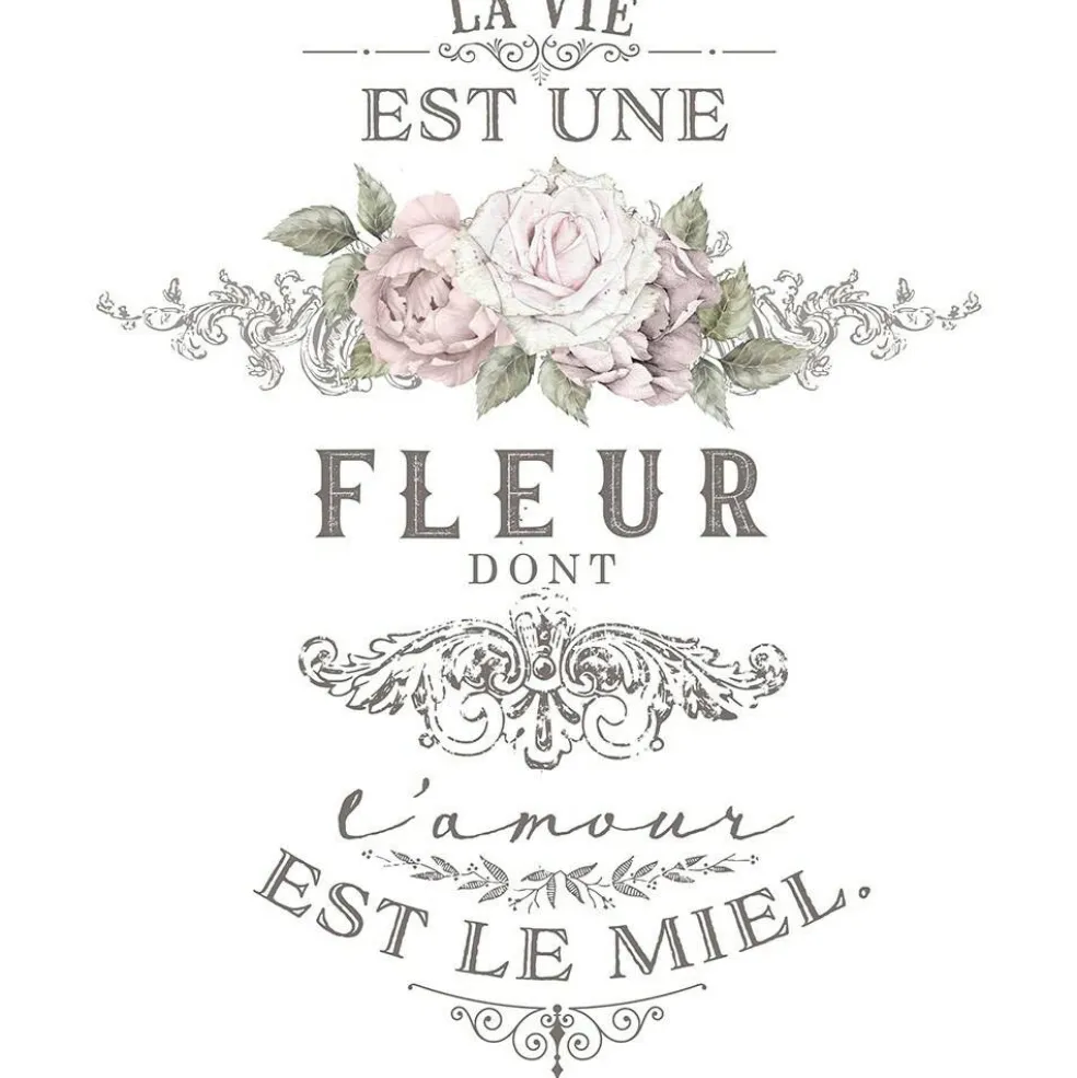 Redesign Décor Transfers L'amour Est Le Miel 26"x35" 655350633004