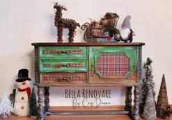 Redesign Decor Transfers Gingham Red 23