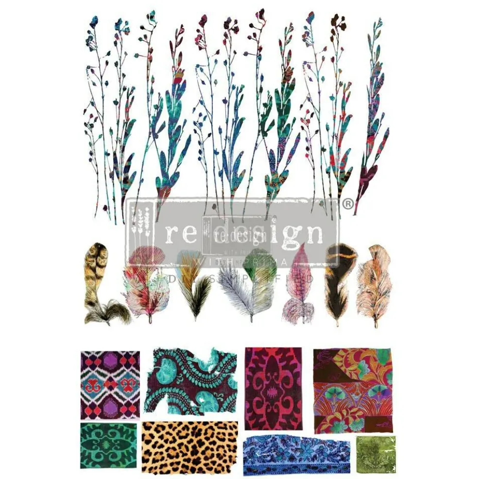 ReDesign Decor Transfers In Flight 24"x34" 655350640590