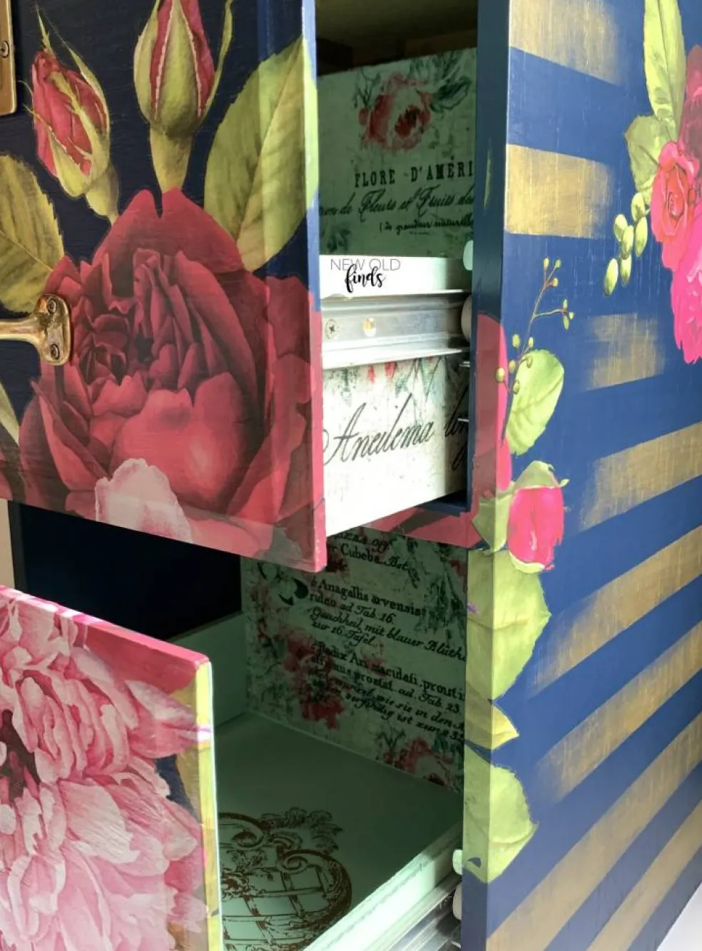 Redesign Decor Transfers Lush Floral I 48"x35" 655350644215
