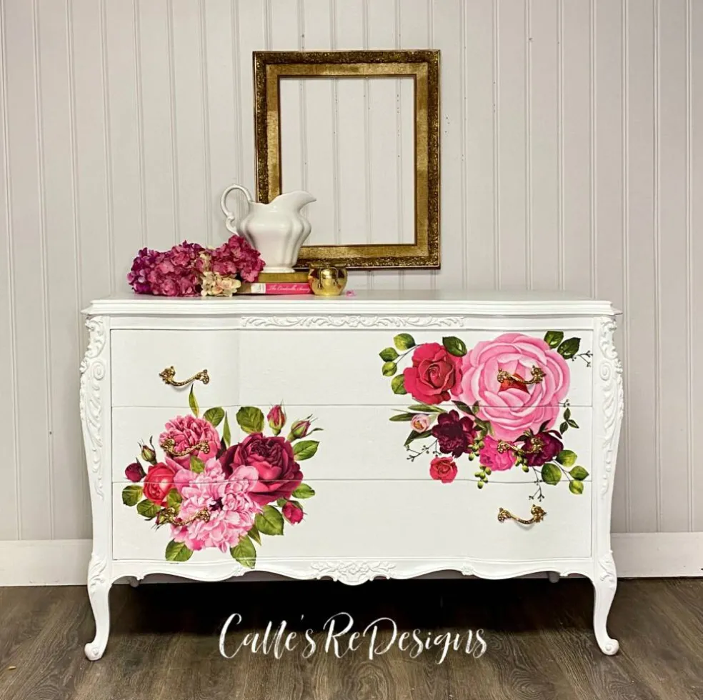 Redesign Decor Transfers Lush Floral I 48"x35" 655350644215