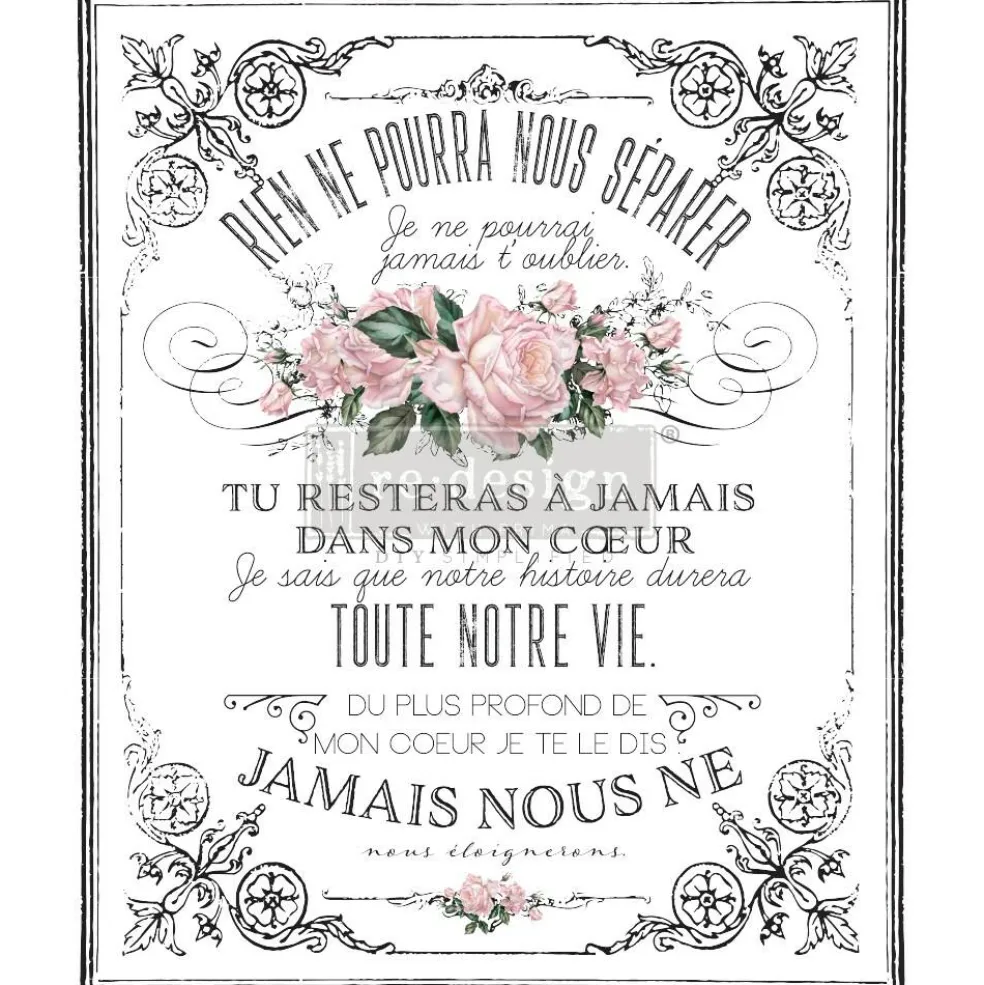 Redesign Decor Transfers My Heart 24"x35" 655350647650