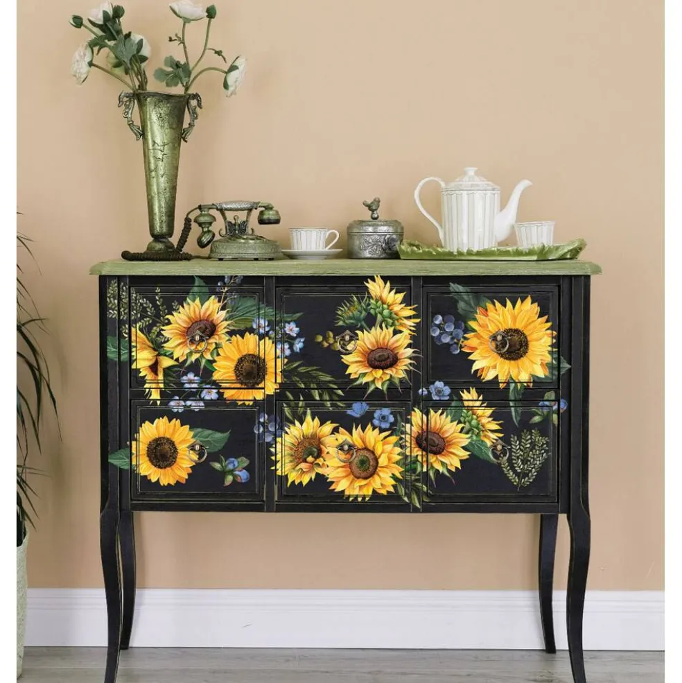 Redesign Decor Transfers Sunflower Fields 25.1"x32" 655350644840