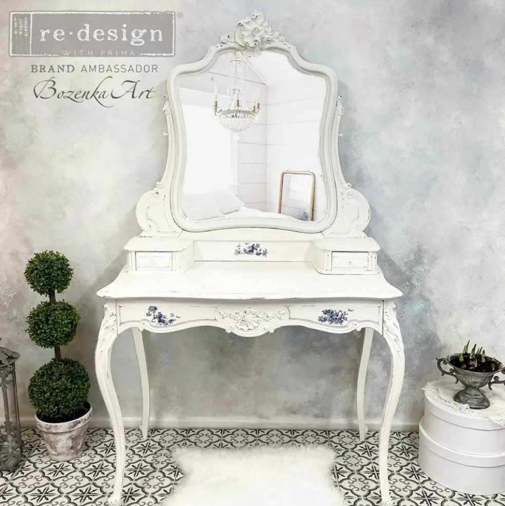 Redesign With Prima Decor Small Transfers - Toile - 3 sheets , 6"x12" 655350656744