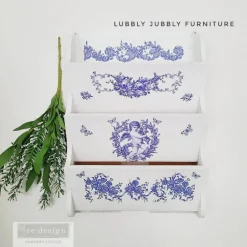 Redesign With Prima Decor Small Transfers - French Bue - 3 sheets , 6