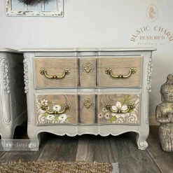 Redesign With Prima Decor Transfers - Painted Florals - total sheet size 24"x 35" , cut into 3 sheets 655350656522