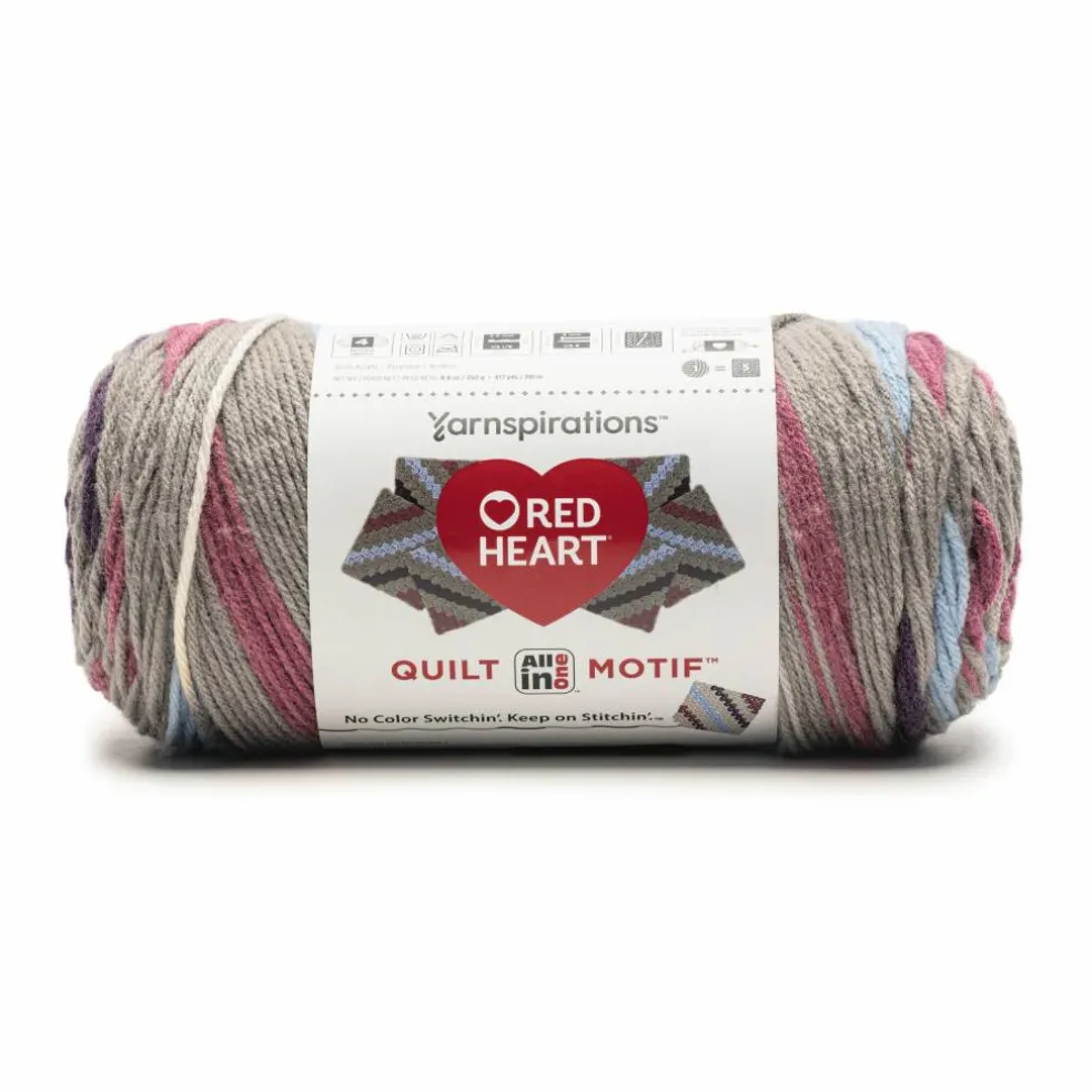 Red Heart® All in One™ Quilt Motif Yarn