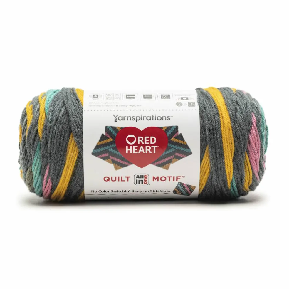 Red Heart® All in One™ Quilt Motif Yarn