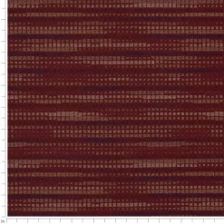 Red Stain Resistant Performance Pet Friendly Abstract Woven Pattern Upholstery Fabric by The Yard - SKU: Gia Garnet