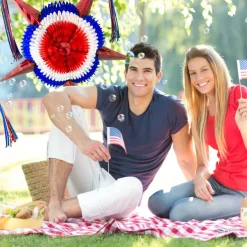 Red, White, and Blue Patriotic Piñata