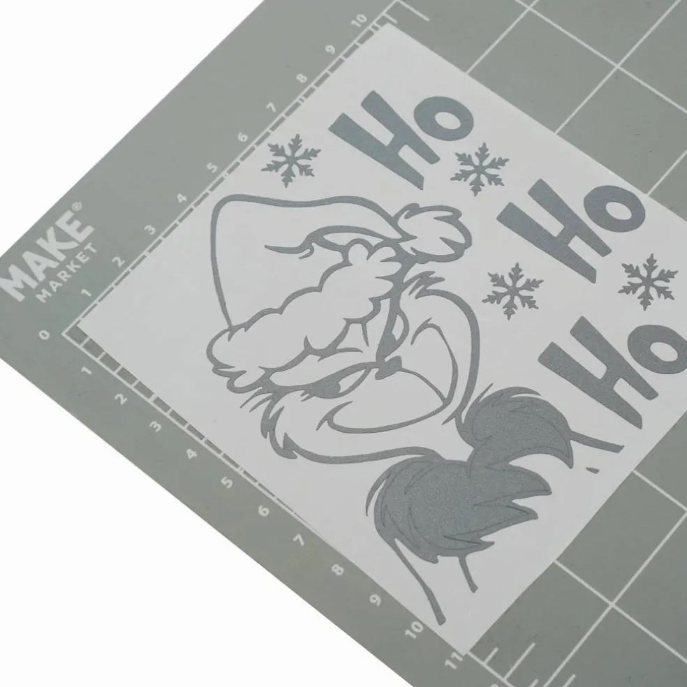 Reflective Silver Permanent Vinyl by Make Market®