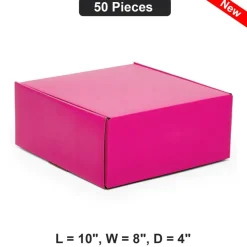 Reliable Mailing Boxes Perfect Size 10" x 8" x 4"