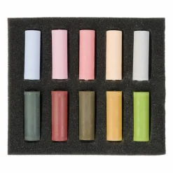 Rembrandt 10 Color Half Stick Soft Pastel Set