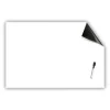 Repositionable Whiteboard Stickable with Dry Erase Marker, 24" x 36"