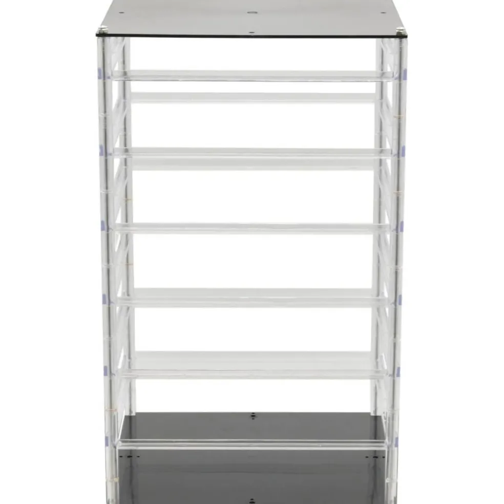 Revolving Rotating Acrylic Earring Display & 100 2" Cards