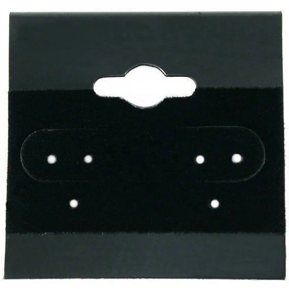 2 Revolving Rotating Earring Jewelry Display Racks 100 Hanging Cards New