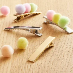 Rhodium & Gold Barrettes by Creatologyâ„¢