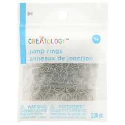 Rhodium Jump Rings by Creatology™