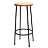 Richeson Lyptus and Steel Stool - 30"H, Round