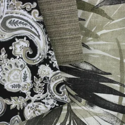 Richloom Solarium Espresso Trim Outdoor Fabric