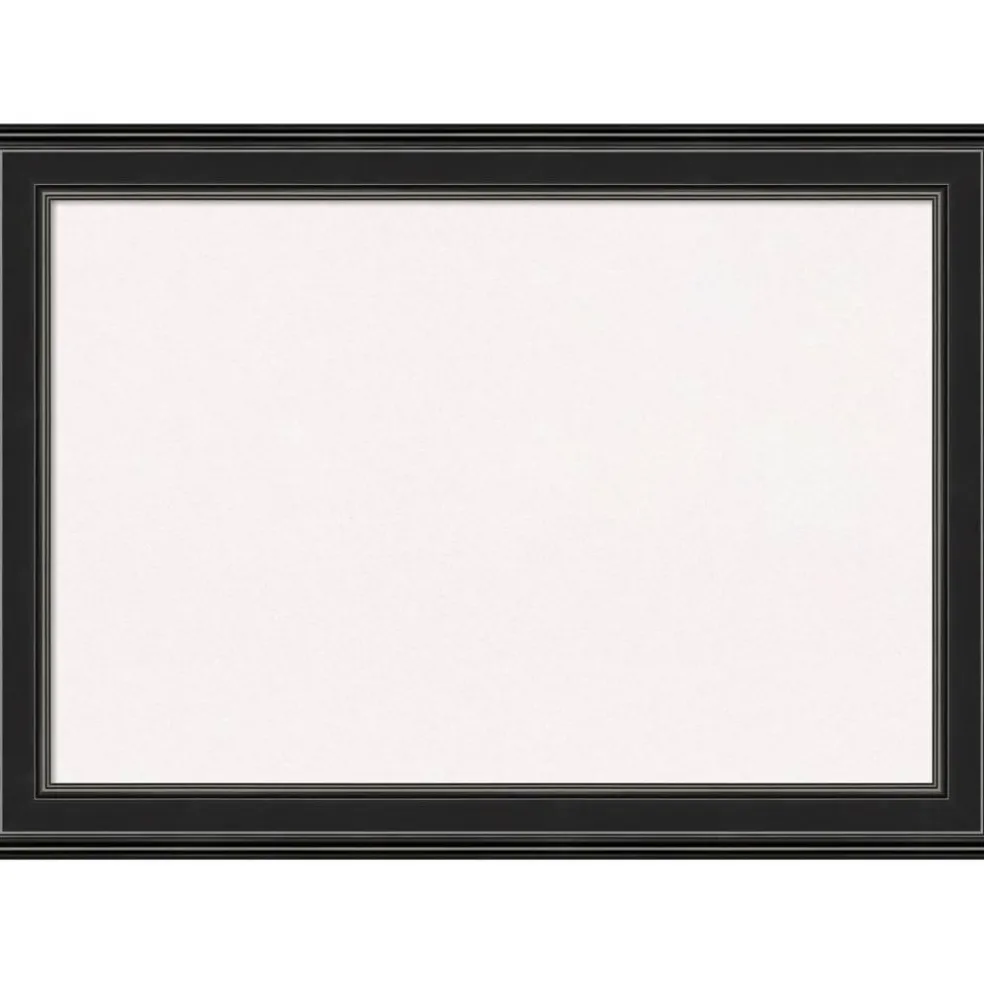 Ridge Framed Corkboard, White Cork