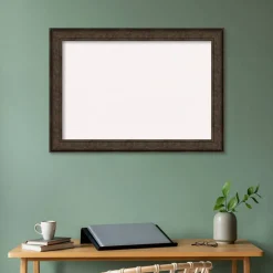 Ridge Framed Corkboard, White Cork