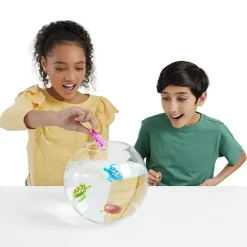Robo Turtle Robotic Swimming Turtle (Green + Pink) by ZURU Water Activated, Comes with Batteries, Exclusive (2 Pack)