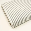 Roc-Lon Navy Stripe Ticking Muslin Fabric