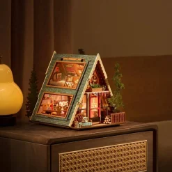 Rolife A-Frame Cabin DIY Miniature House DG181