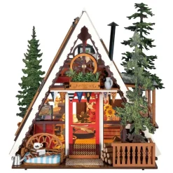 Rolife A-Frame Cabin DIY Miniature House DG181