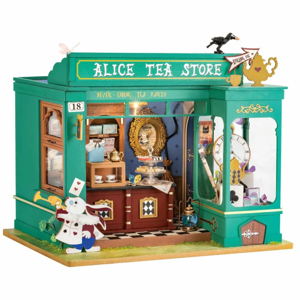 Rolife® Alice's Tea Store DIY Miniature House Kit
